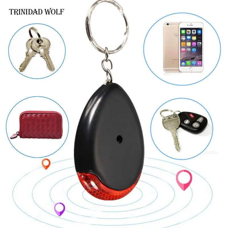 

TRINIDAD WOLF Key Finder Locator Anti-lost Find Lost Keys Chain or others Small Object Finder Whistle Sound Control