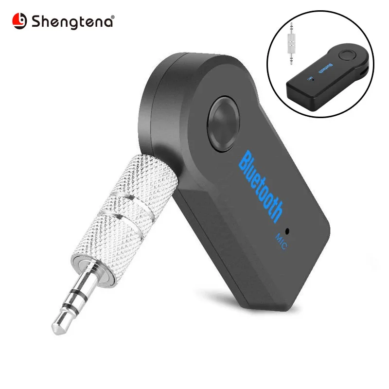 

Shengtena Stereo 3.5 Blutooth Wireless For Car Music Audio Bluetooth Receiver Adapter Aux 3.5mm A2dp For Headphone Reciever Jack