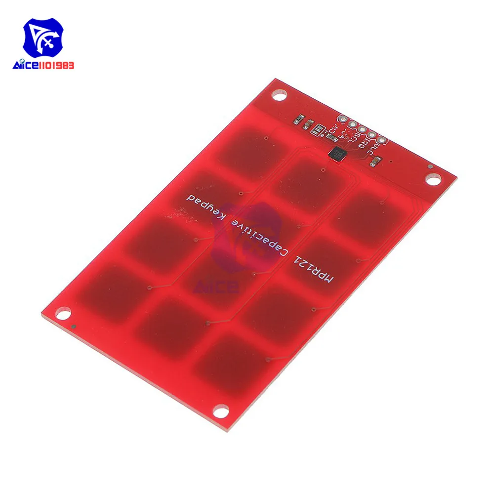 MPR121 CJMCU 122 емкостный сенсорный модуль 3*4 кнопки клавиатура I2C интерфейс для