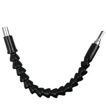 300mm Electronics Drill Black Flexible Shaft Bits Extension Screwdriver Bit Holder Connect Link Best Price
