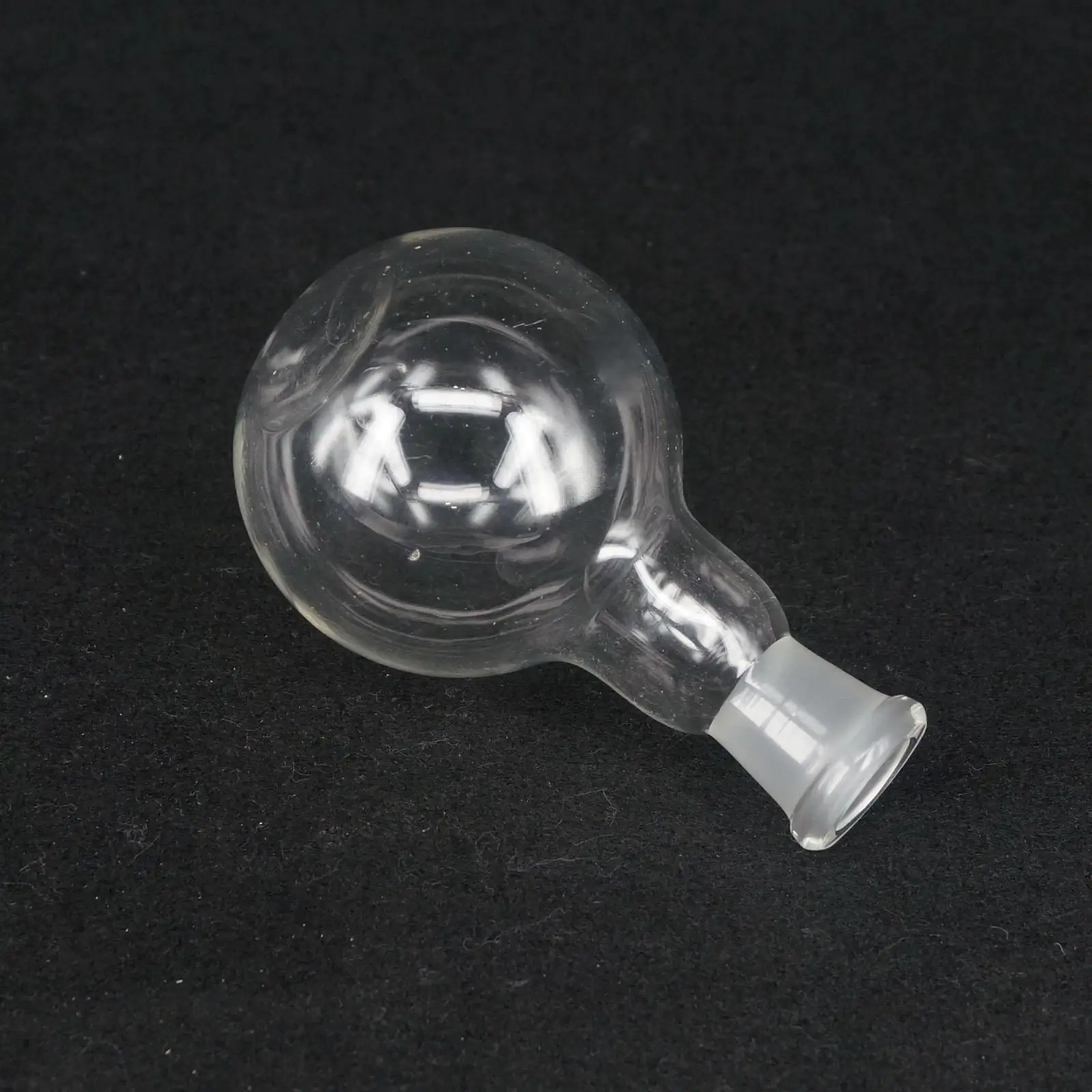 Лабораторная колба с коротким горлом и плоским дном 150 мл 19/26|boiling flask|flat bottom