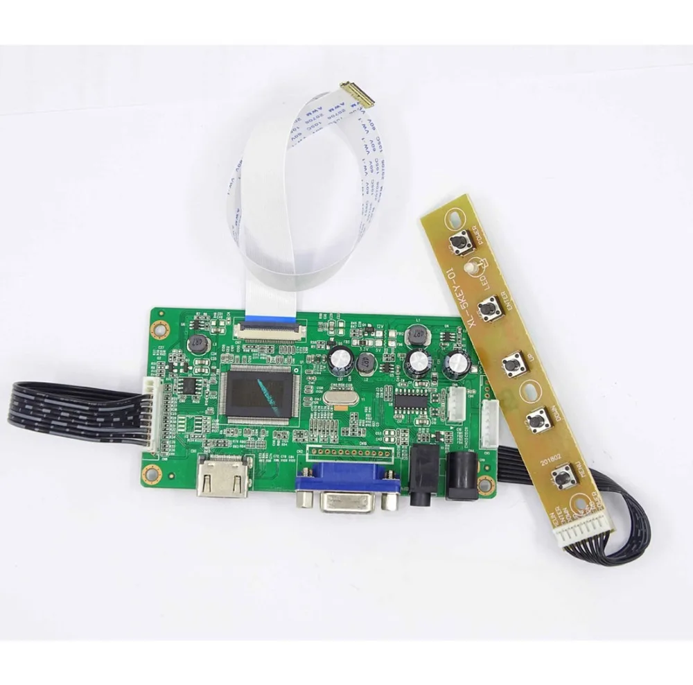 EDP LCD светодиодный DIY плата контроллера HDMI VGA для N156HCE-EAA Rev. C1 N156HCE-EN1 1920X1080 15," сенсорный экран