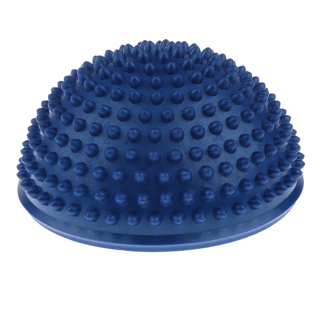 1 Piece PVC Hedgehog Styled Domed Stability Balance Pod Exercise Fitness Core Balance Disc for Kids Adult Novelty Outdoor Toys