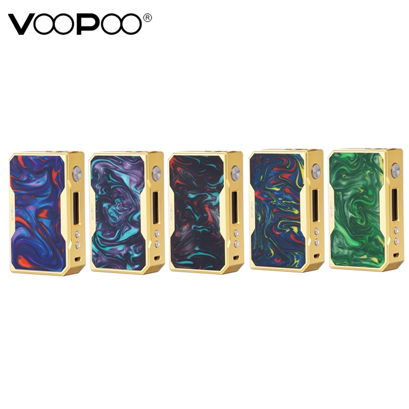 electronic cigarette Original Voopoo Drag X007 Box Mod 510 Thread Vape Mod Powered By 18650 Battery Fit E Cigarette Vaper Vapor electronic cigarette Original Voopoo Drag X007 Box Mod 510 Thread Vape Mod Powered By 18650 Battery Fit E Cigarette Vaper Vapor