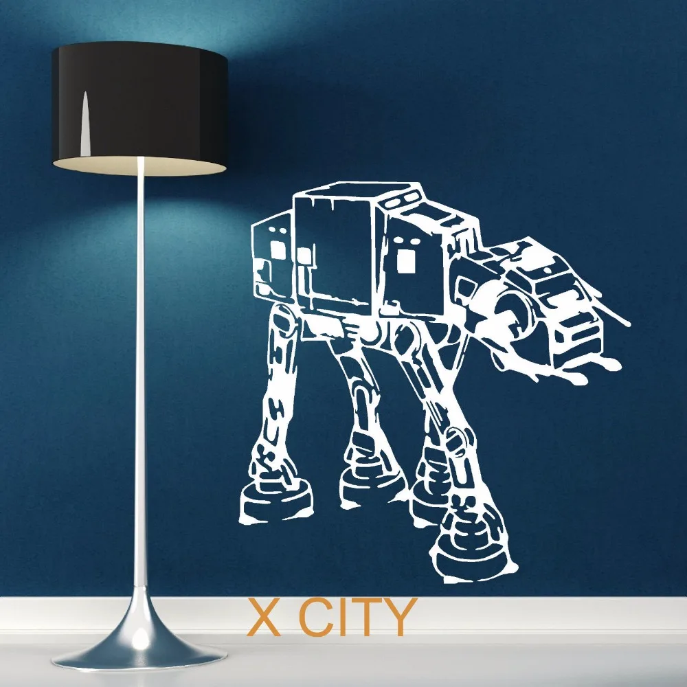 Buy STAR WARS AT AT WALKER Movie Vinyl Wall Art