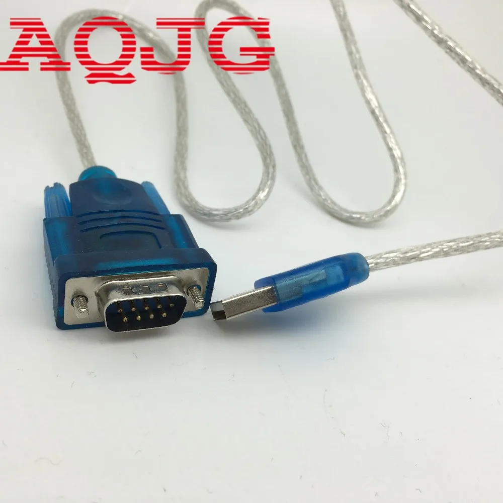 USB to RS232 male Cable USB to serial port holes 9 holes USB to DB9