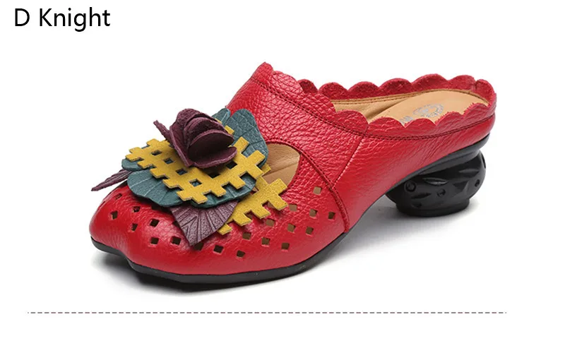 Summer Platform Heels Women Slipper Shoes Comfortable Outside Slides Sandals Strange Style High Heel Genuine Leather Women Shoes (18)