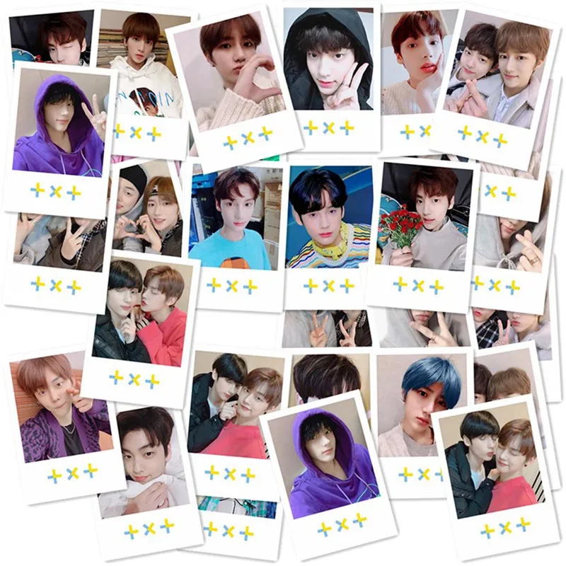 

40PCS/SET Bighit New Men's Team TXT Debut Album Dream Field: STAR LOMO Postcord