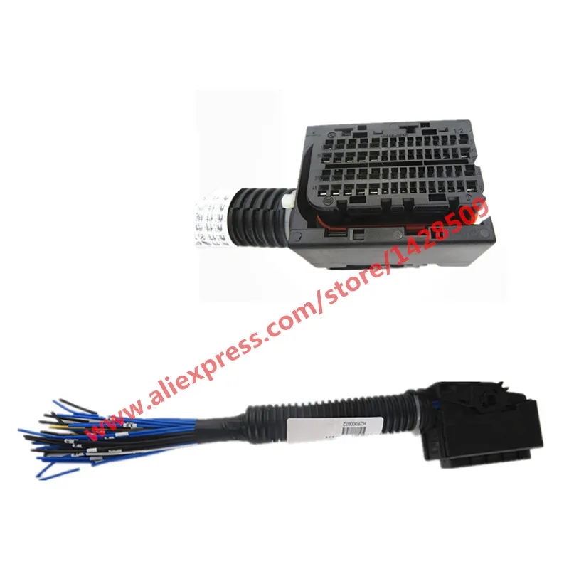 60 Pin EDC17 EDC16 Common Rail ECU Connector Auto Wire Harness Socket