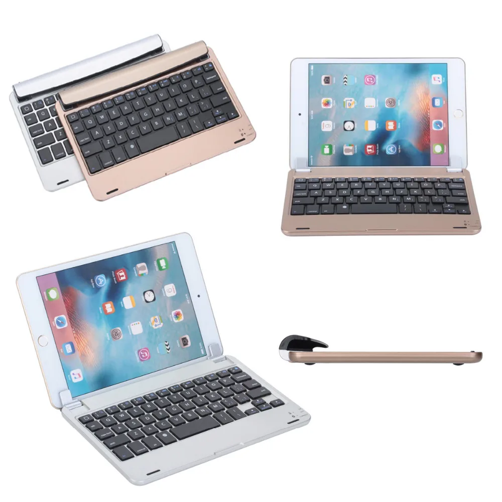 

Ultra Slim Russian Wireless Bluetooth Keyboard Dock Cover Case Stand Holder For Apple ipad mini 4 Mini4 4Gen 7.9 inch Tablet