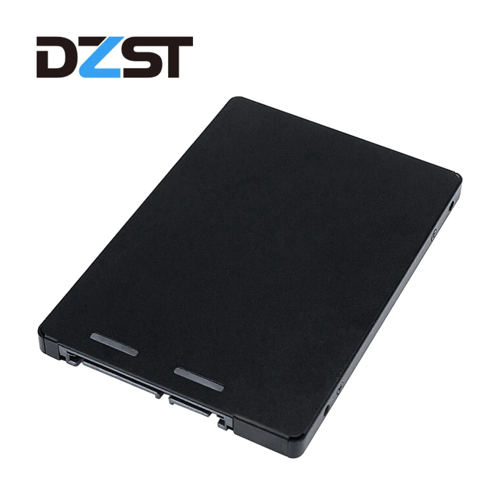 

DZLST Portable mSATA to SATA III SSD HDD 2.5''Converter Adapter Enclosure External Box Hard Disk Drive