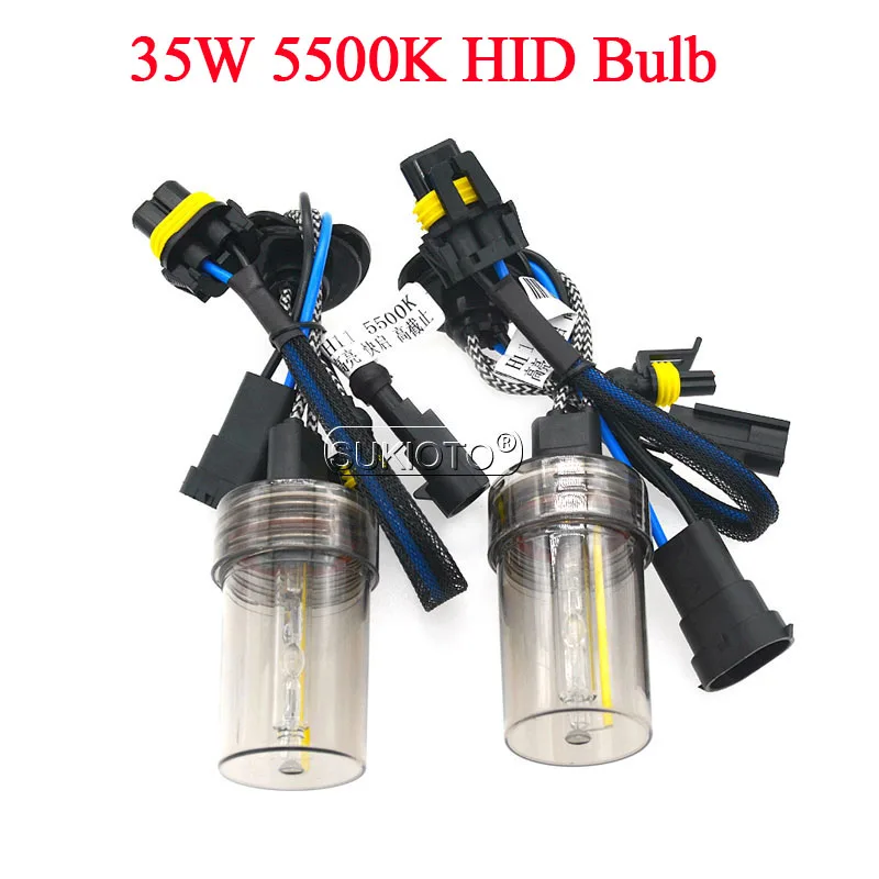 SUKIOTO 35W 5500K Fast Bright Canbus HID Kit Xenon H1 H7 H11 HB3 HB4 9012 D2H HID Bulbs Car Styling 35W Xenon Canbus Ballast Kit (81)