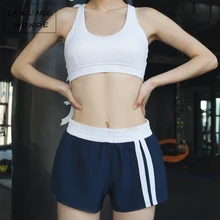 Для женщин свободные спортивные шорты Фитнес Быстрая Сушка Йога шорты спортивная одежда работает спортивная тренировки Активный дышащие шорты