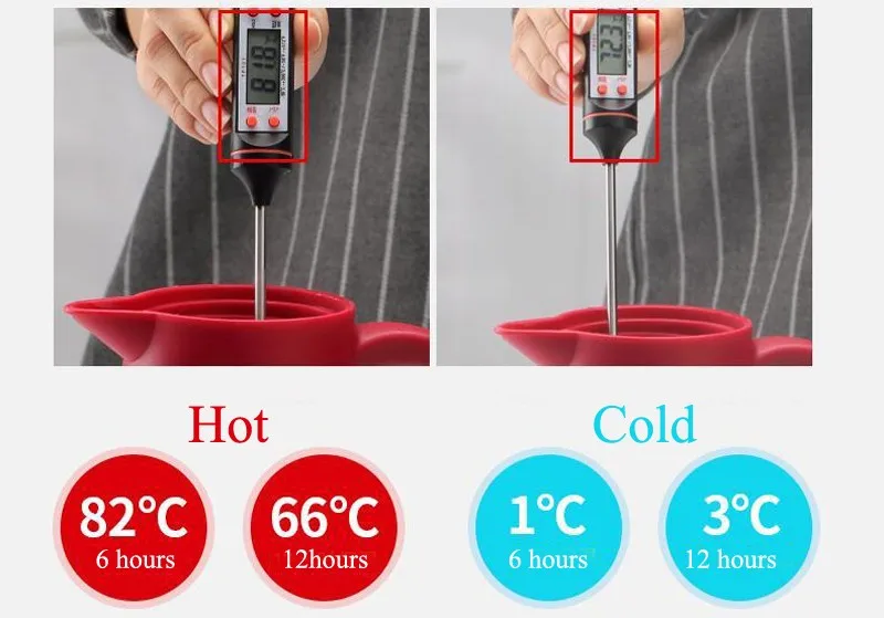Household Office 1.3L1.6L Vacuum Thermos Pot Coffee Insulated Carafe Hot Water  Kettle Thermos Flask Bottles Free Shipping12