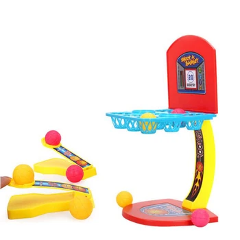 

1Set Anti-stress Finger Desktop Sport Ejection Basketball Pinball Decompression Toys for Parent-Children Family Interactive Game