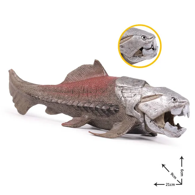 prehistoric marine animals models large size sea life toys jurassic dunkleosteus size