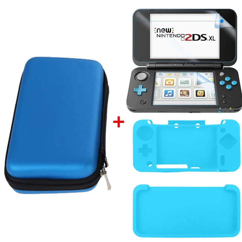 Blue Protective Cases For Nintendo New 2ds Xl Ll Eva Carrying Holder Guard Shell Bag For 2dsxl Console Accessories Silicone Case Bags Aliexpress Blue Protective Cases For Nintendo New 2ds Xl Ll Eva Carrying Holder Guard Shell Bag For 2dsxl Console Accessories Silicone Case Bags Aliexpress