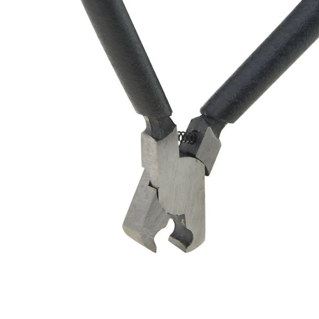 Archery Buckle Pliers + 9Pcs Bowstring Nocks Set Buckle Clips Nocking Point Outdoor Sports Bow String Nock Set Nocking Pliers