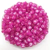 100pcs 7mm Letter Beads Rose Mix Oval Shape 26 Alphabet Charms DIY Beads For Bracelet Necklace Jewelry Making ► Photo 1/2
