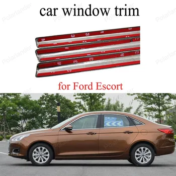 

Car Styling Window Trim For F-ord Escort Accessories Stainless Steel Decoration Strip without column