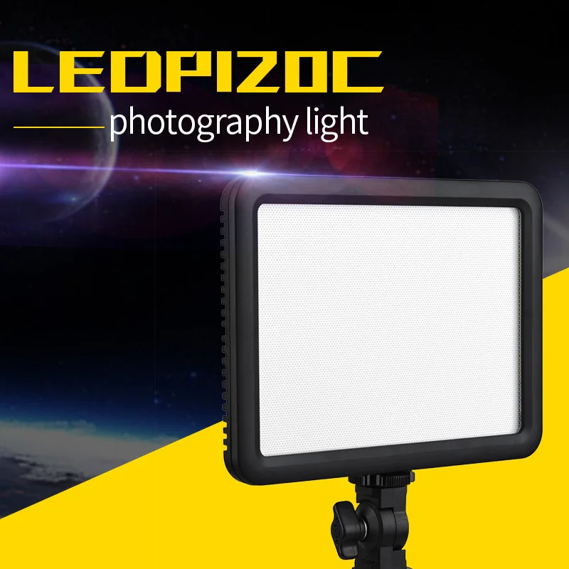 

Godox 12W Ultra Slim LEDP120C 116 Pcs LED 3300K~5600K Brightness Studio Video Continuous Light Lamp For Camera Camcorder