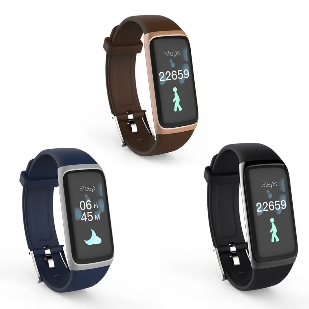 New BY22S Smart Sports Device Touch Screen Pedometer Continuous Heart