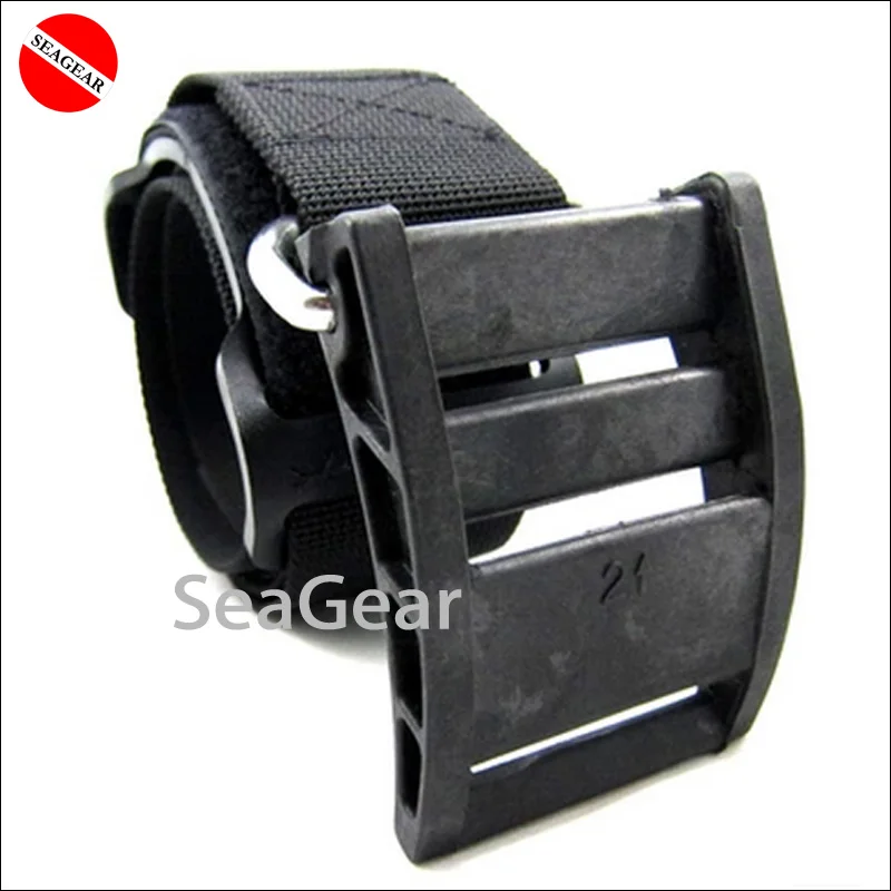 

2'' SCUBA diving Tank strap carry Plastic buckle strap Pressing lock clip