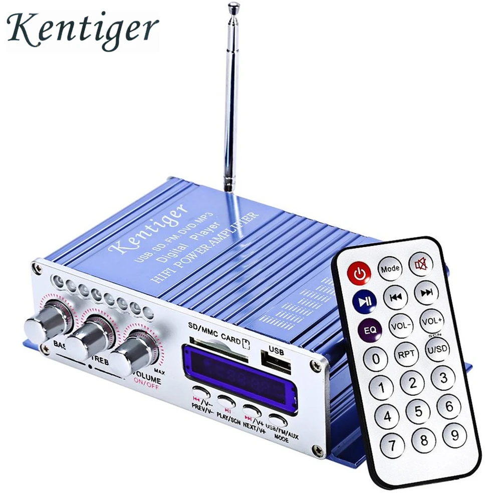 Kentiger HY 502 2CH Hi Fi стерео низкий уровень искажений Шум Выход Мощность Усилители