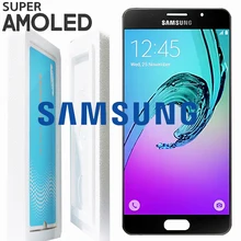 5,2 ''Супер AMOLED lcd для SAMSUNG Galaxy A5 дисплей A510 A510F A510M A510FD кодирующий преобразователь сенсорного экрана в сборе