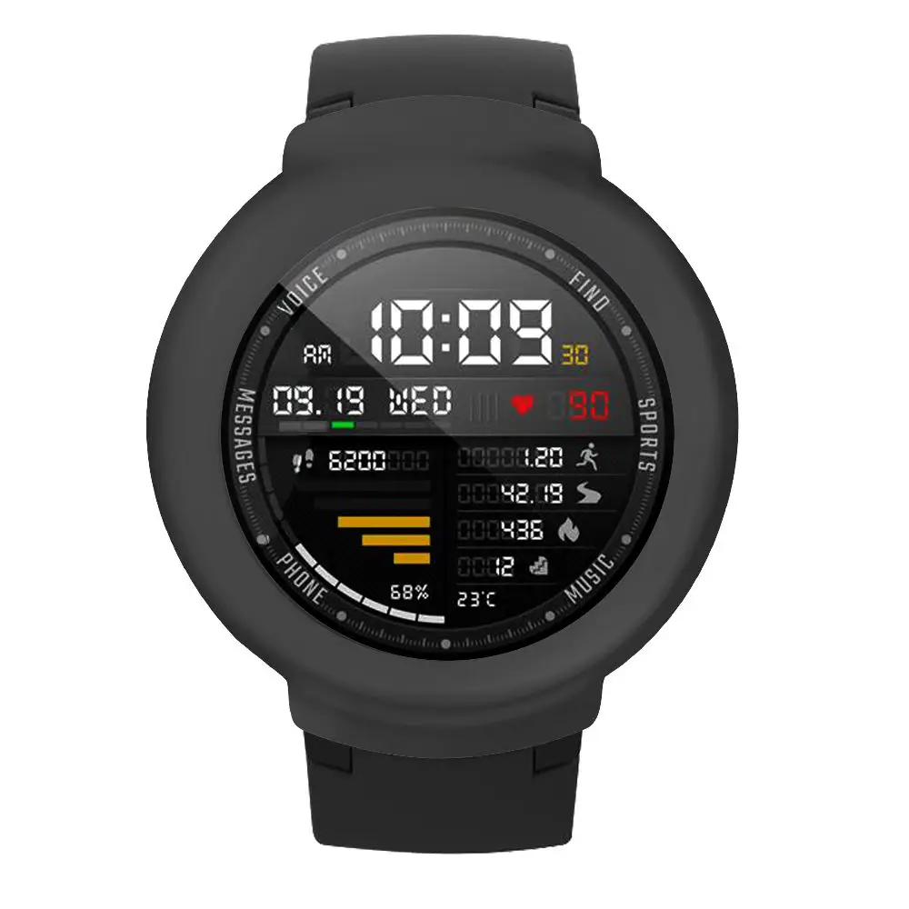Защитный чехол для Verge Watch3 защитный Xiaomi Huami Amazfit 3 аксессуары умных часов мягкий
