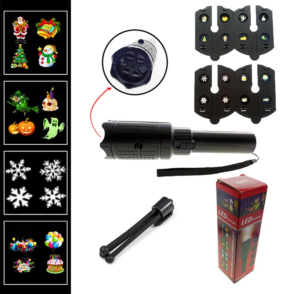 Buy LED Projector Flashlight Landscape Outdoor Xmas