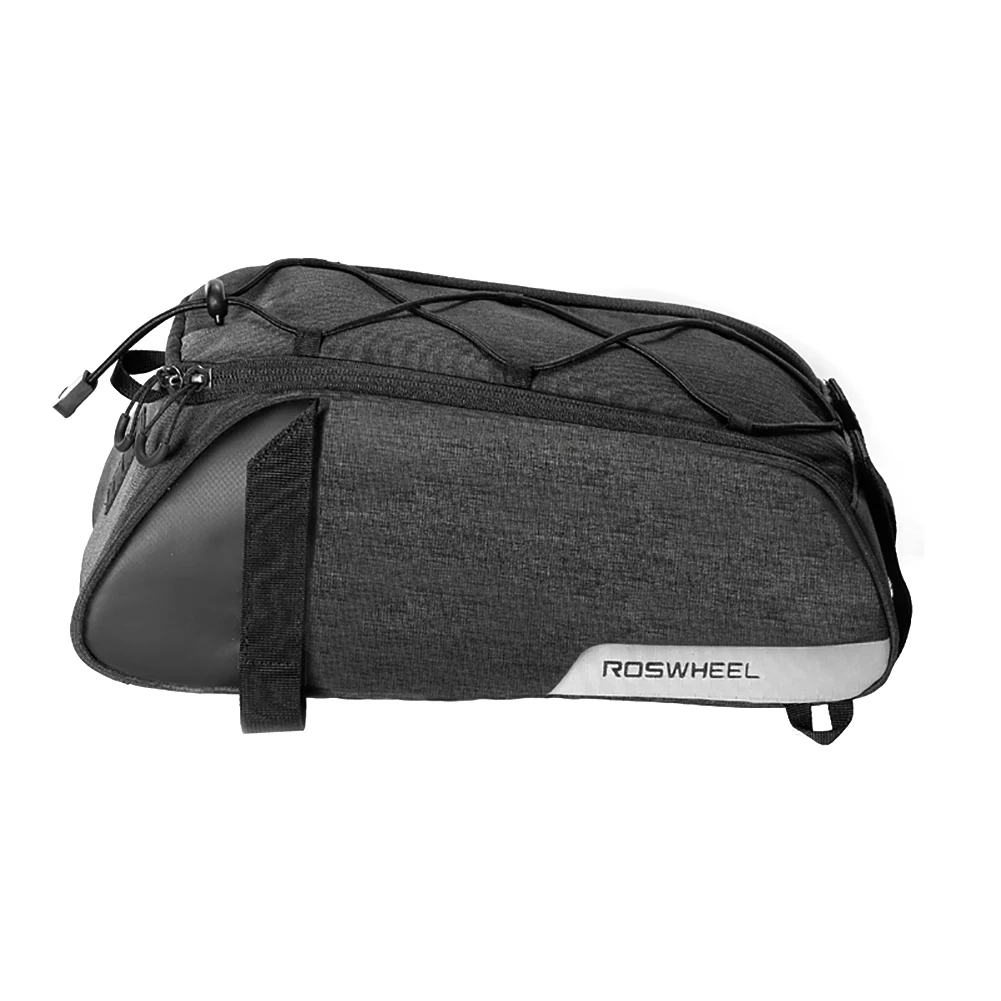 Cheap 8L 300D Polyester Bag For MTB Bike Bicycle Saddle Bags Bike Bag Rear Seat Rack Trunk Storage Case Pouch For Luggage Carrier S3 10