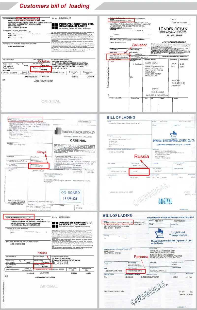 bill of lading