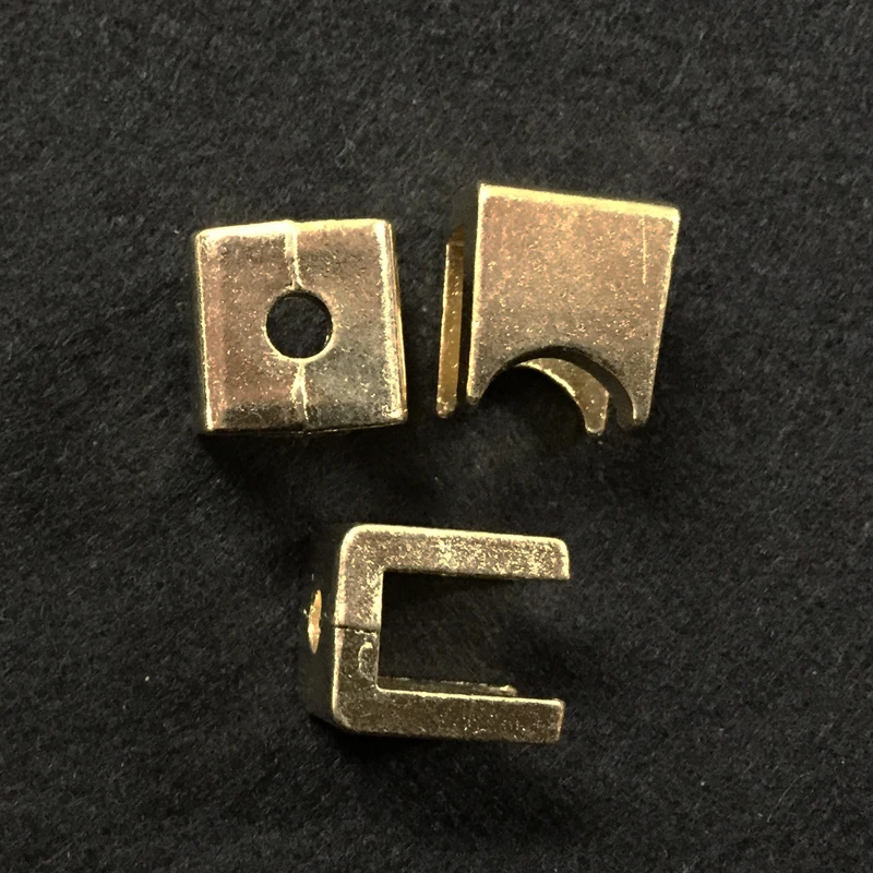 Pro Brand New 10 Pieces Professional Gold Iron Vice Tube Clamp For Tattoo Machine Tattoo Machine ...