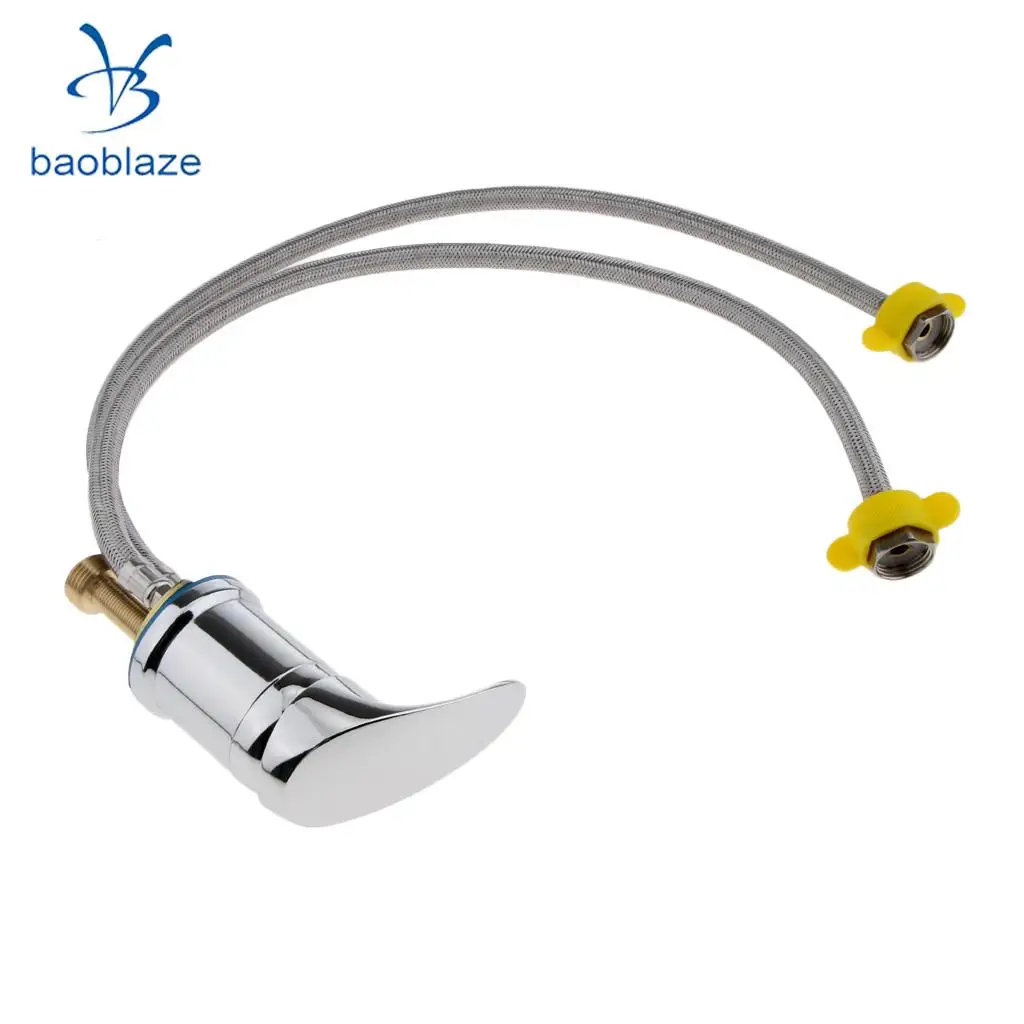 Hot & Cold Faucet with Hose Replacement Part for Spa Beauty Salon Shampoo Bowl 60 cm/70 cm/80 cm