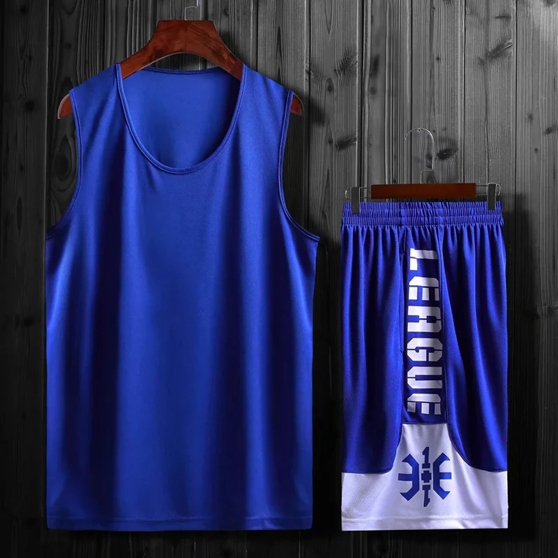 Professional Basketball Jerseys Sports clothing Men/Kids Shirt + Shorts Uniforms Set Breathable Training suits