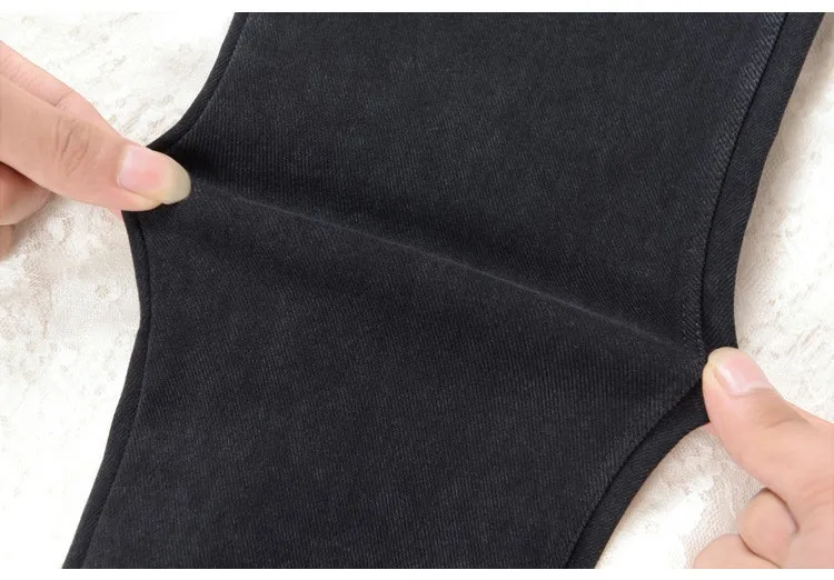 Skinny Jeans Woman 2018 New Spring Fashion Boyfriend Washed Elastic Denim Trousers Pencil Slim Capris Pants Imitation Jean Femme