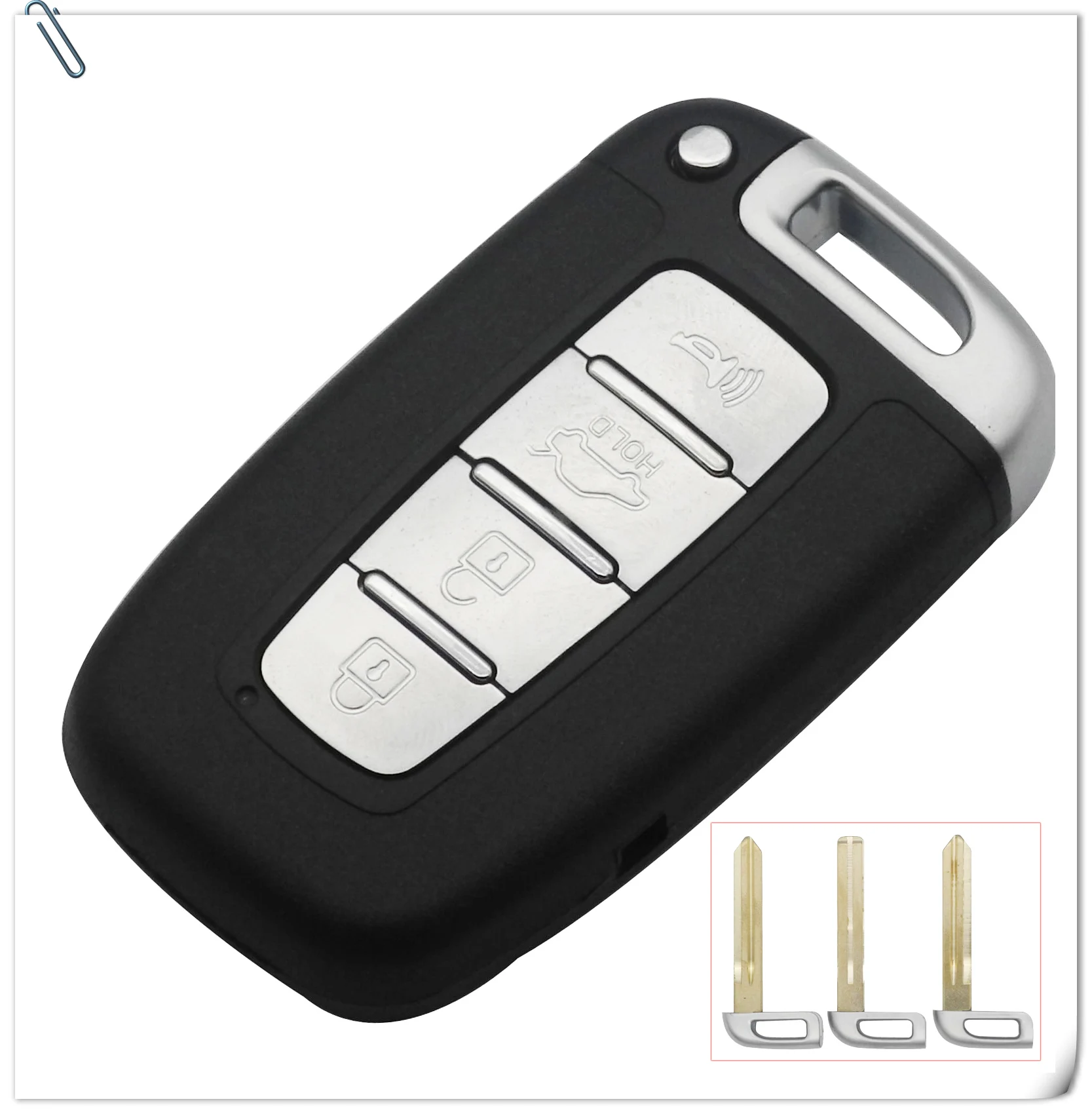 Jinyuqin дистанционный Автомобильный ключ для hyundai Genesis Coupe Sonata Elantra Veloster Smart Keyless entrip Fob передатчик 4 кнопки