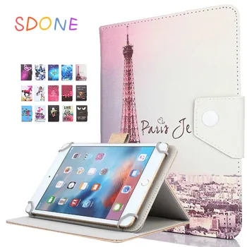 

Universal case For Prestigio MultiPad Wize 3147 3G 7 Inch Tablet PU Leather Protective Cover Case + free 3 gifts