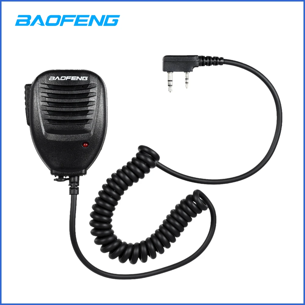 

BAOFENG Handheld Microphone Speaker for BAOFENG UV-5R Walkie Talkie Microphone Speaker Portable Accessories