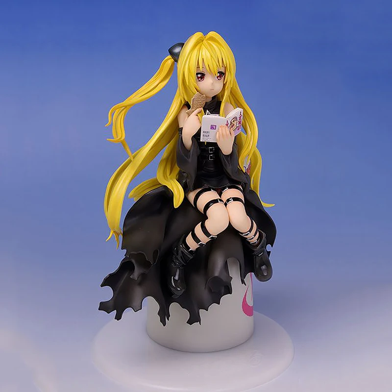 Аниме To Love Ru Darkness Eve Yami Eatting Ver Sea Bream сжигаемое черное платье Кукла ПВХ экшн фигурка