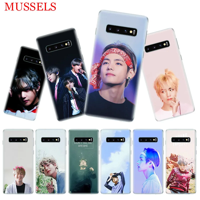 

Kim V Taehyung Fashion Phone Case For Samsung Galaxy S9 S8 A6 A8 J4 J6 + Plus A7 A9 J8 2018 Note 9 8 S7 S6 Edge Cases Cover Capa