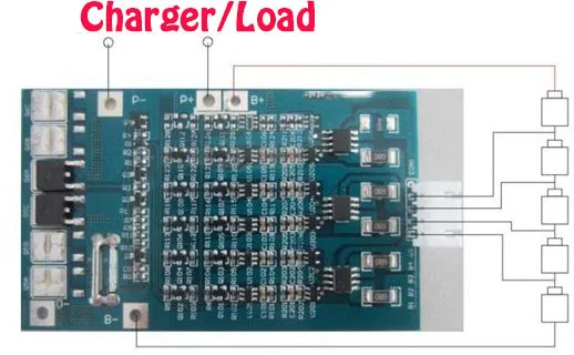 5S 5A 21 В LiPo литий-полимерный БМС/PCM/PCB Батарея защиты схема для 5 пакетов 18650 Li-ion батарея ячейки w/баланс