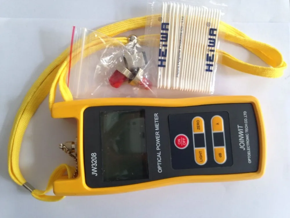jw3208 optic fiber power meter tester 5