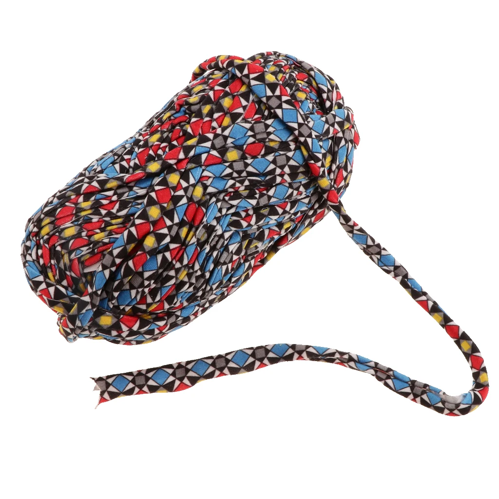 100g Soft Fabric Yarn For DIY Knitting Crochet Carpet Bags Clothing Accessories