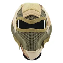 V7 ultime acier treillis métallique masque 2015 chasse tactique protection airsoft masque GZ90054