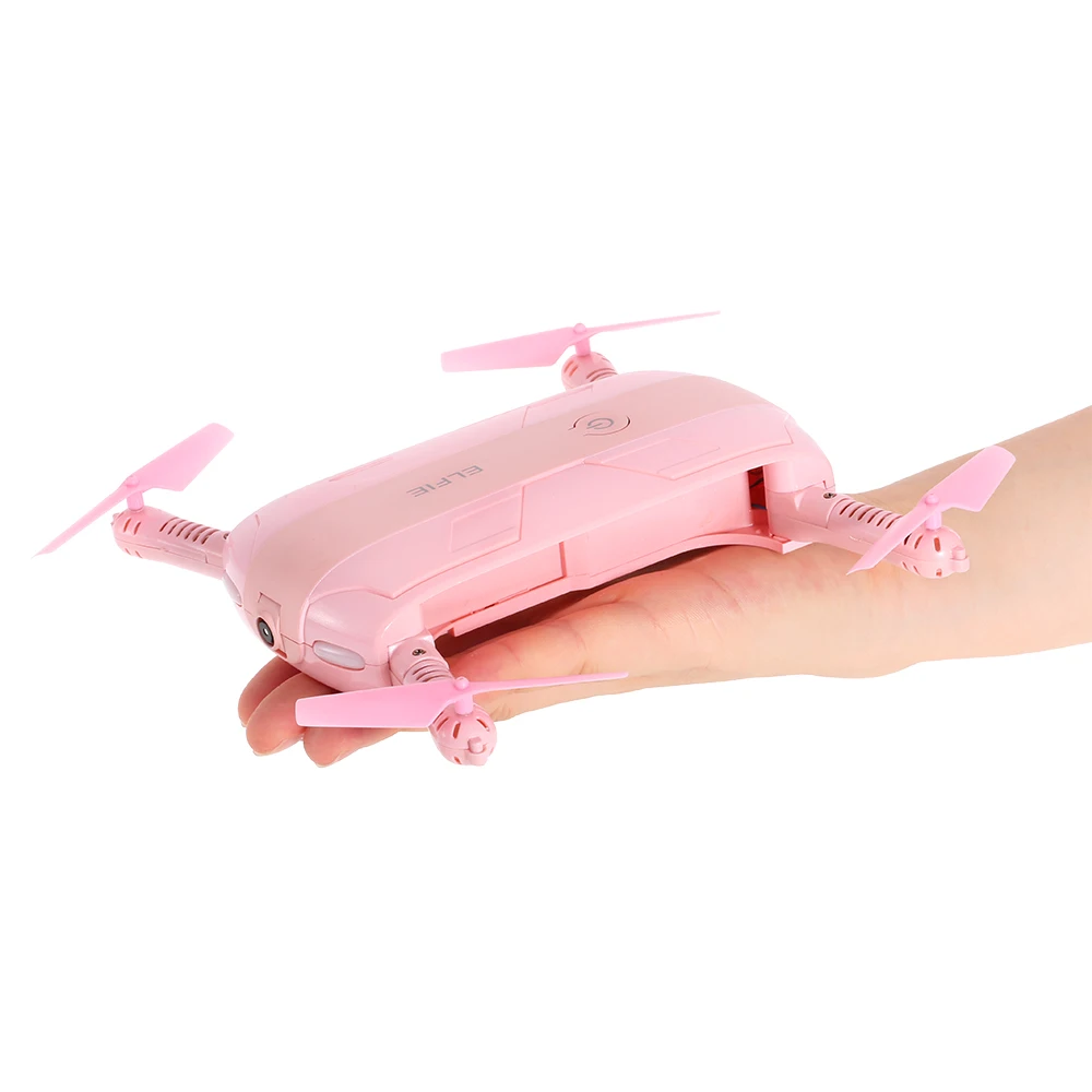 JJRC H37 6-Axis Gyro Elfie WiFi FPV 2.0MP Камера Дрон складной Квадрокоптер g-сенсор Карманный Дрон для селфи мини Дрон на ру вертолет