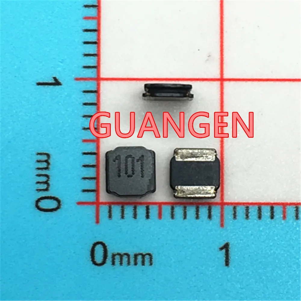 100 шт. индуктивность обмотки 74404041101 100UH 101 0.43A 430MA 4012 4*4*1,2 мм SMD экранирующая Индуктивная Мощность индуктивности высокого качества