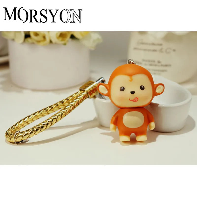 かわいい猿キーホルダーハンドバッグペンダントネックレストレンディキーホルダーモンキー用財布ハンドバッグカーキーリング動物小物 Keychain Monkey Handbag Pendantkey Holder Aliexpress