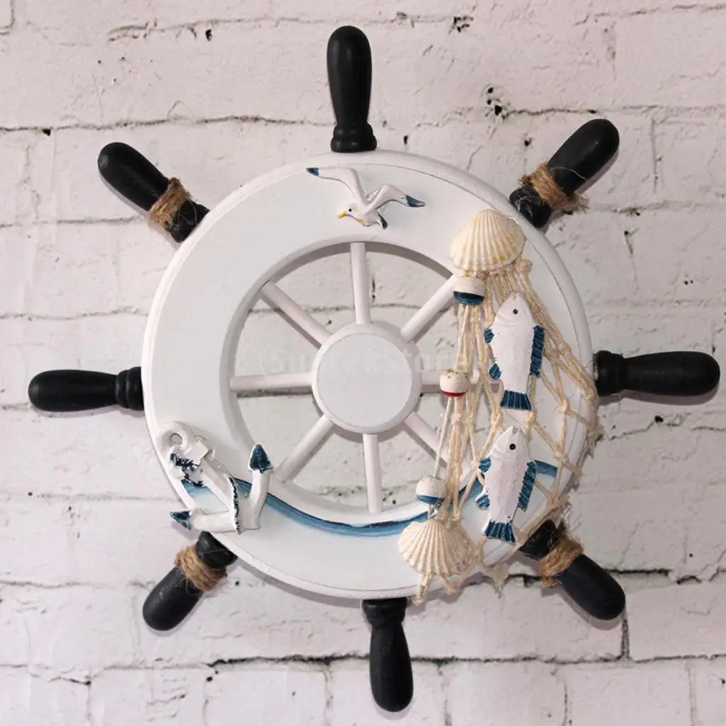 9 Beach Wooden Boat Ship Steering Wheel Fishing Net Home Wall Decor 9 Beach Wooden Boat Ship Steering Wheel Fishing Net Home Wall Decor 1 In Figurines Miniatures From Garden On Aliexpress Alibaba Group